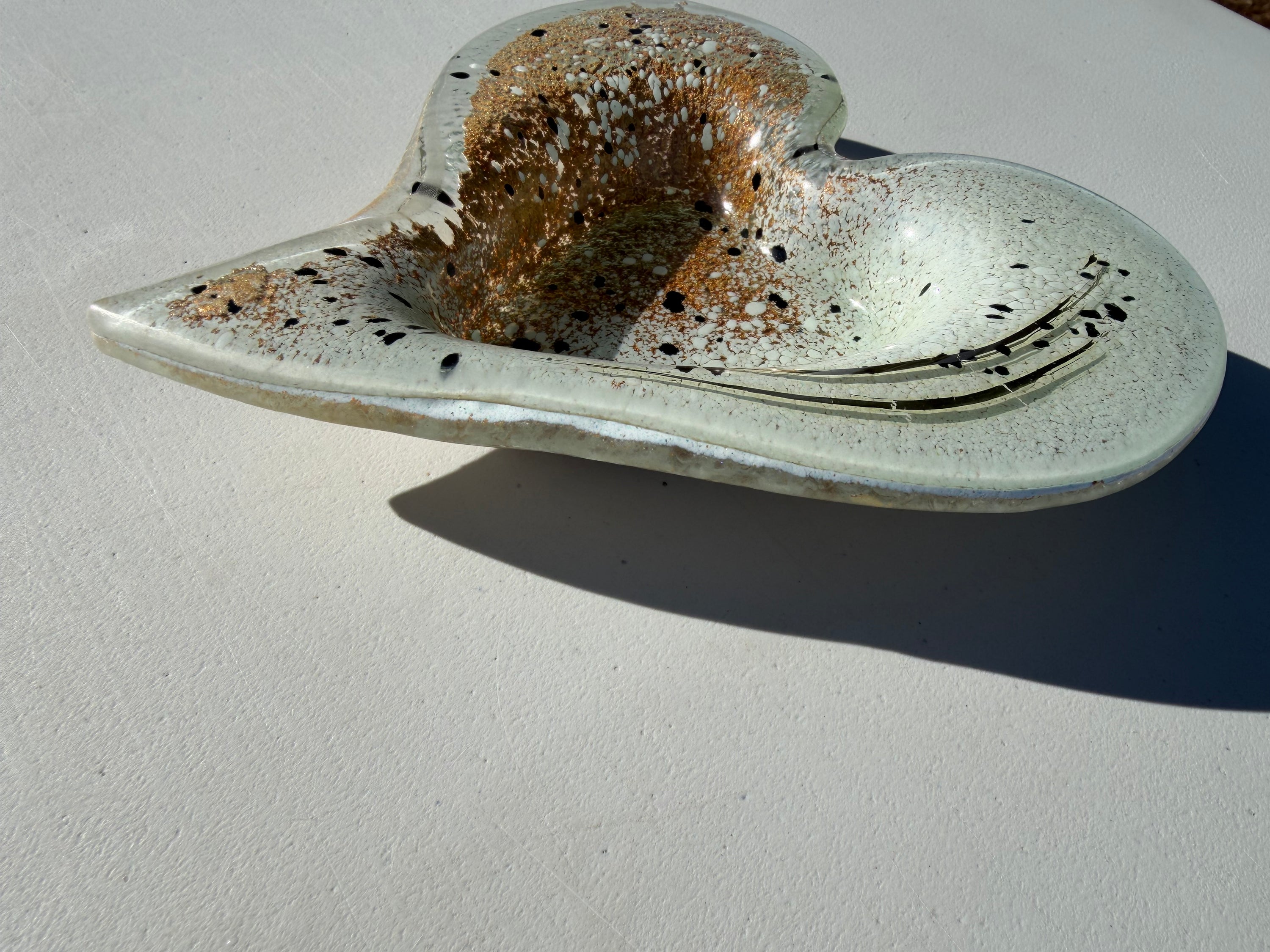 Golden Frost Tealight Dish