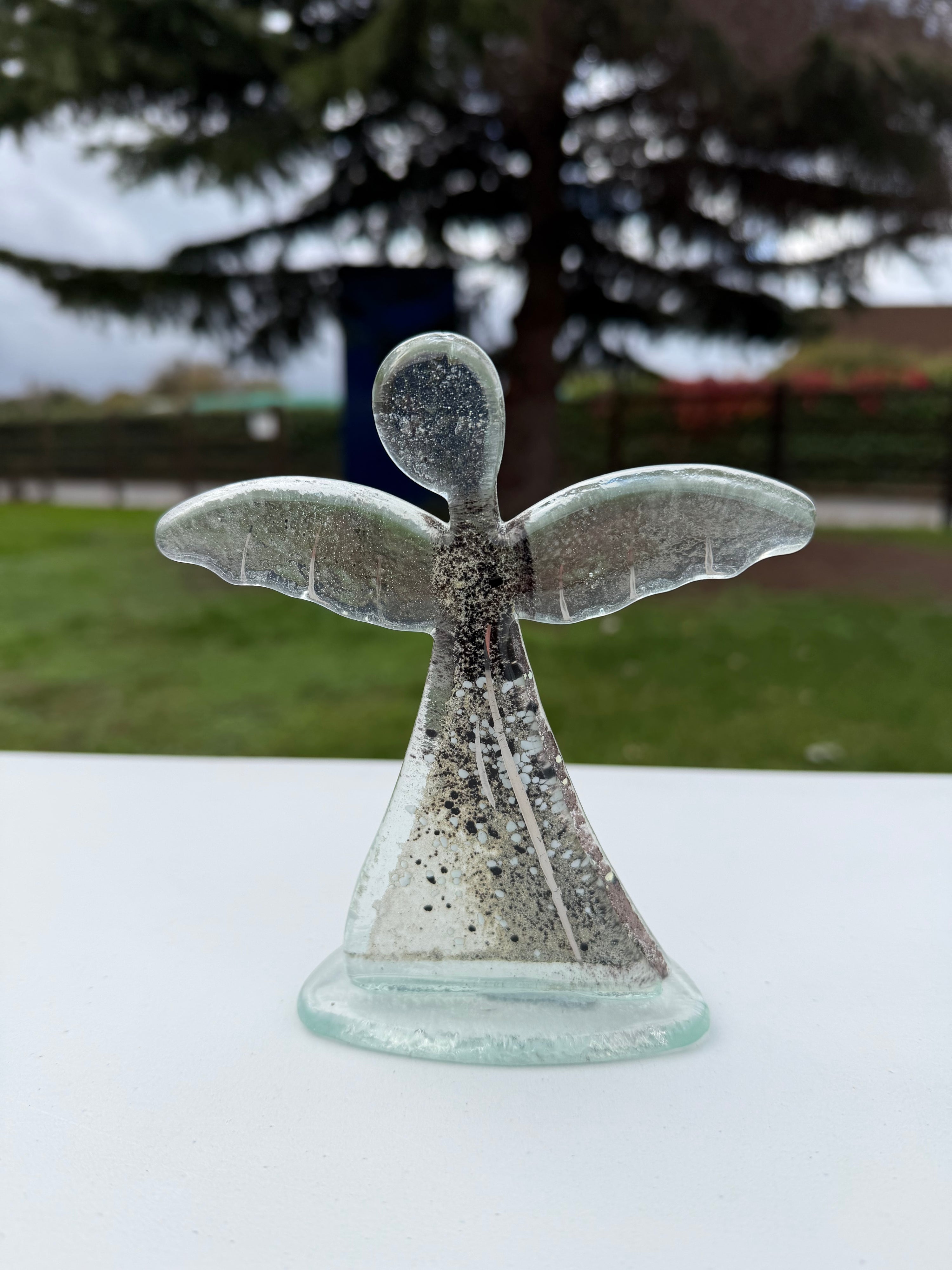 Angel - Silver, Grey & Platinum (Standing)
