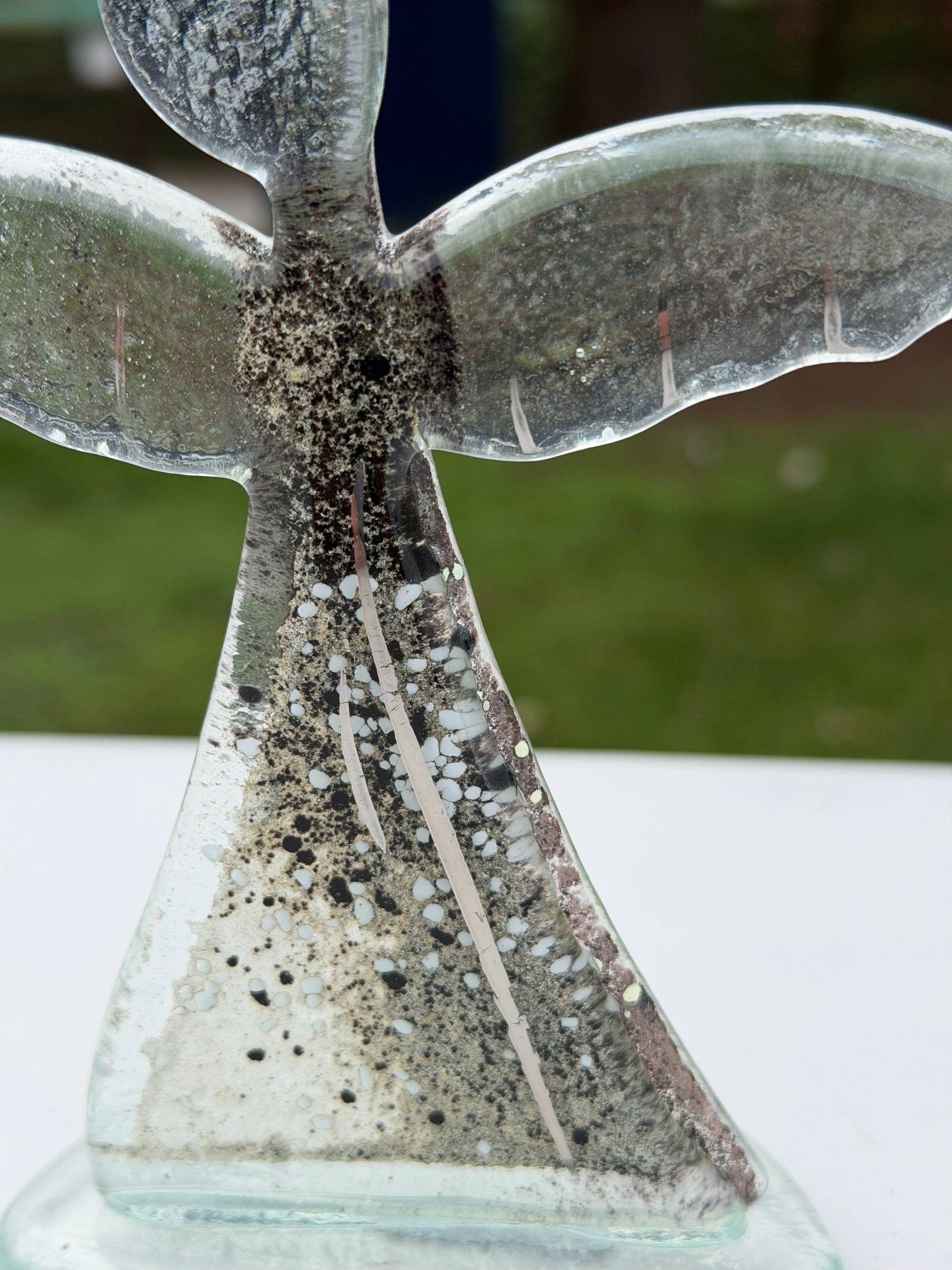 Angel - Silver, Grey & Platinum (Standing)