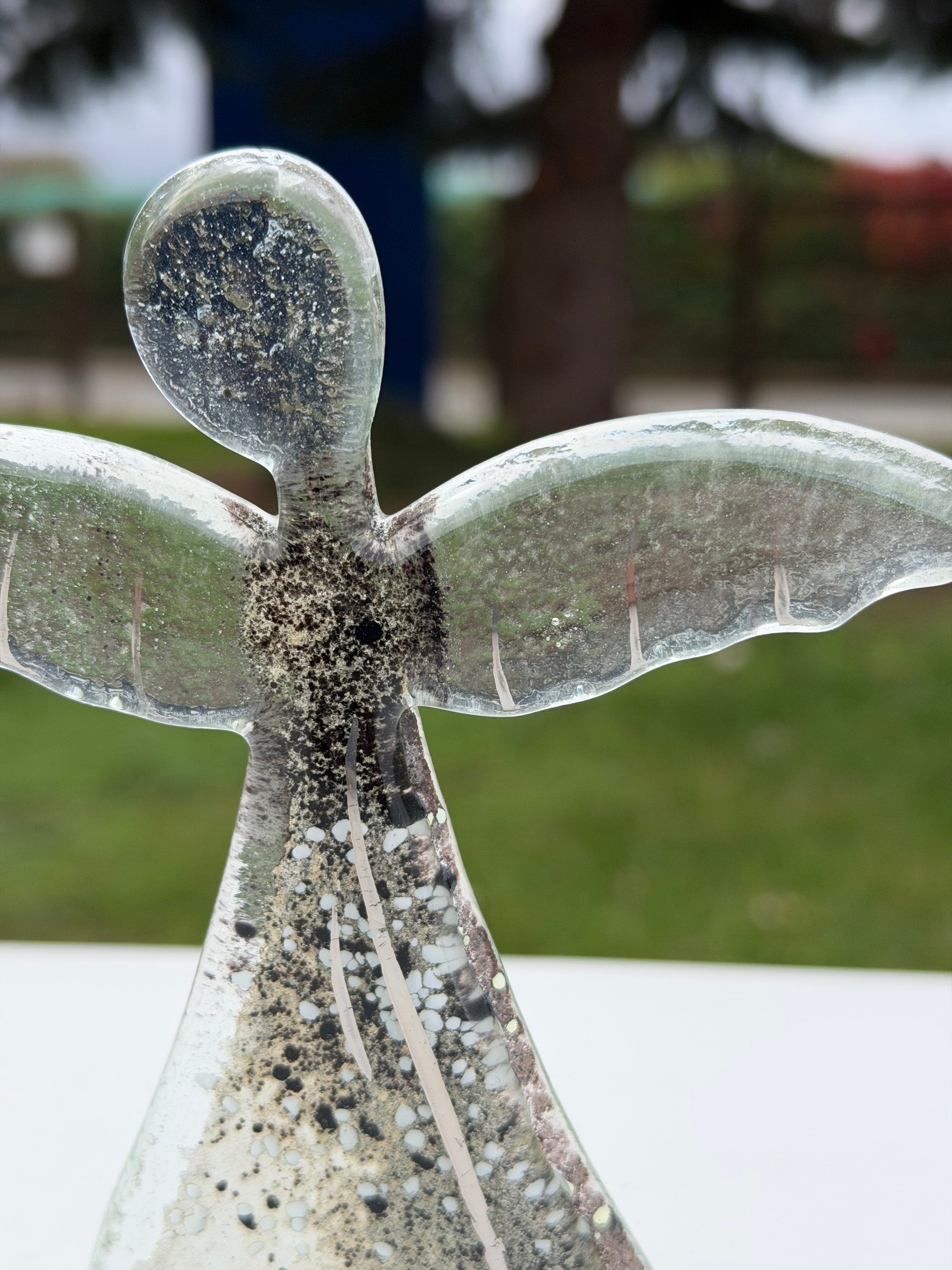 Angel - Silver, Grey & Platinum (Standing)