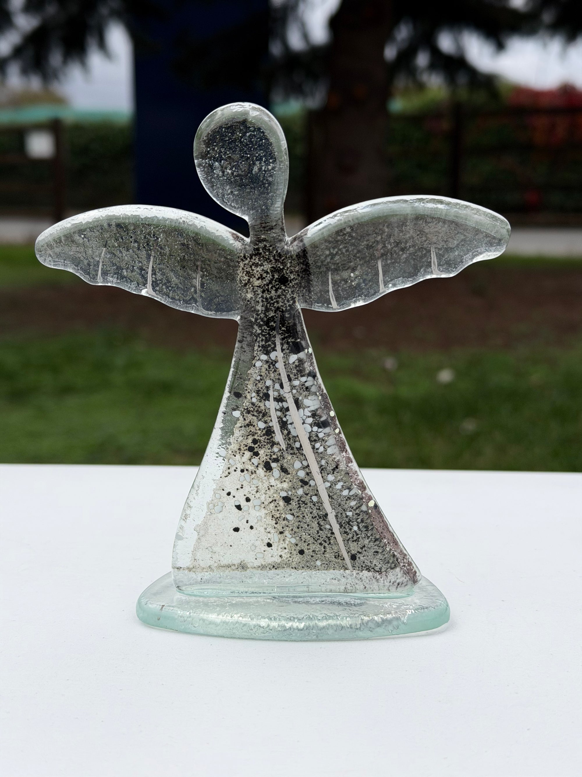 Angel - Silver, Grey & Platinum (Standing)