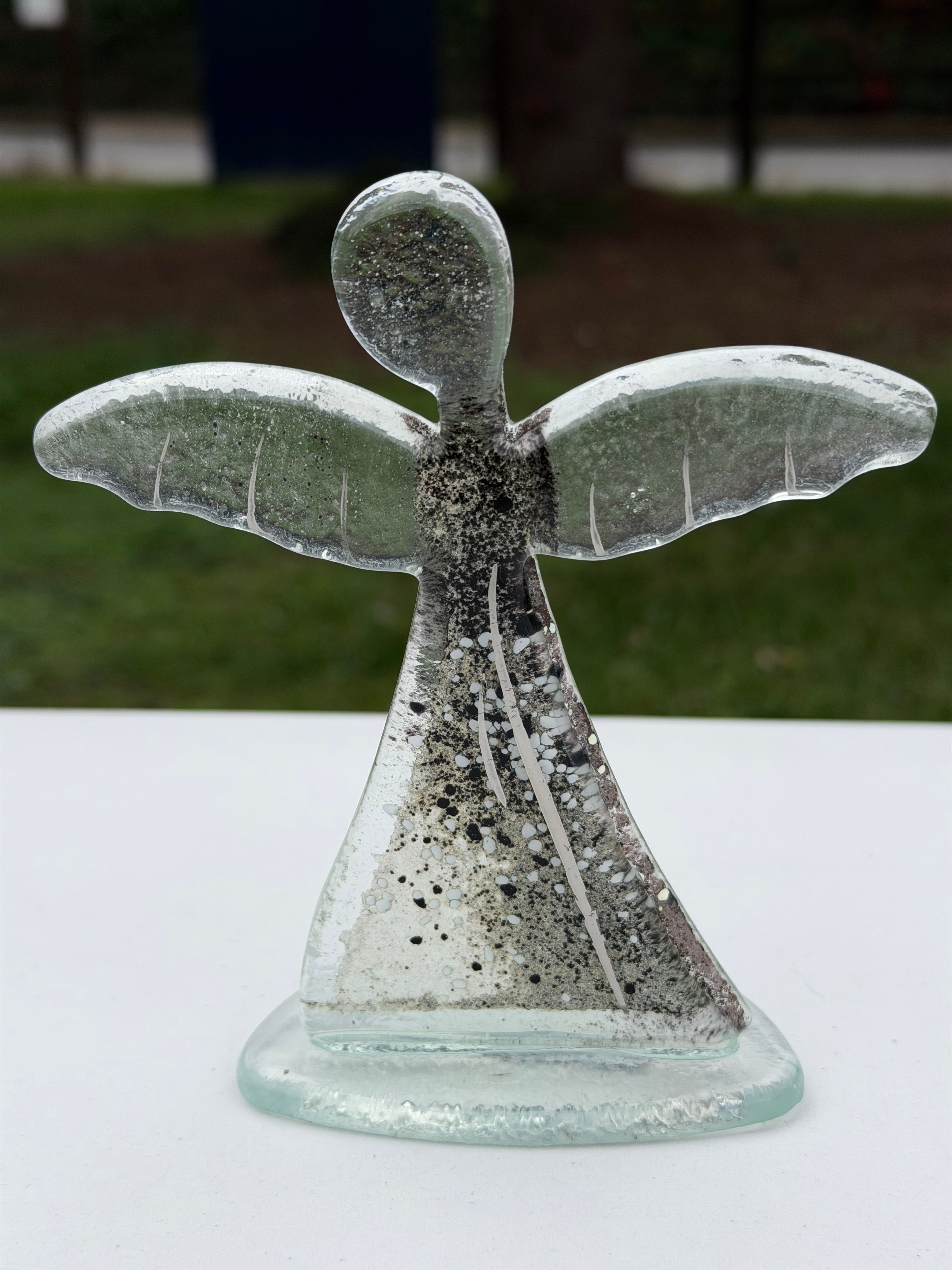 Angel - Silver, Grey & Platinum (Standing)