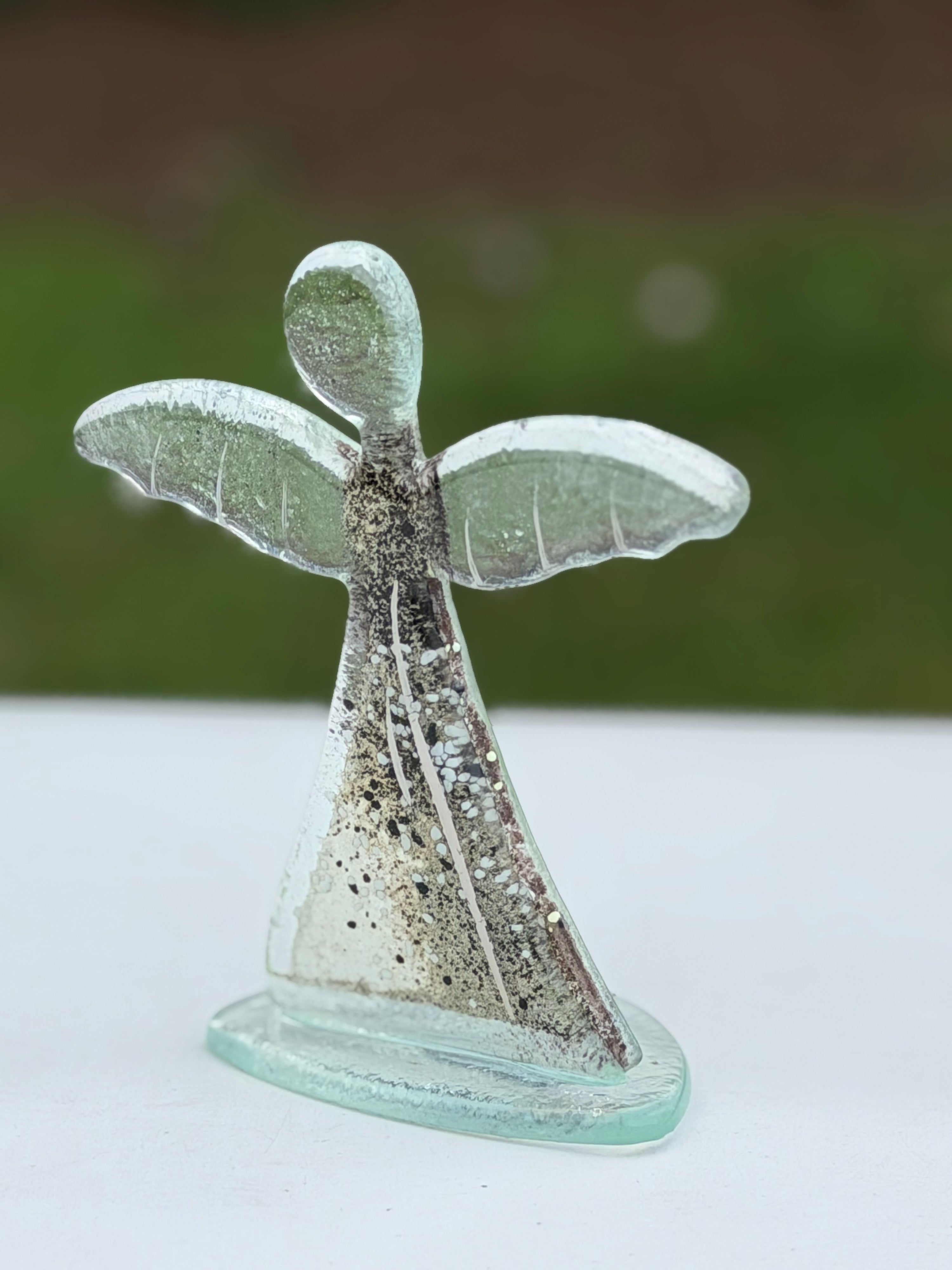 Angel - Silver, Grey & Platinum (Standing)