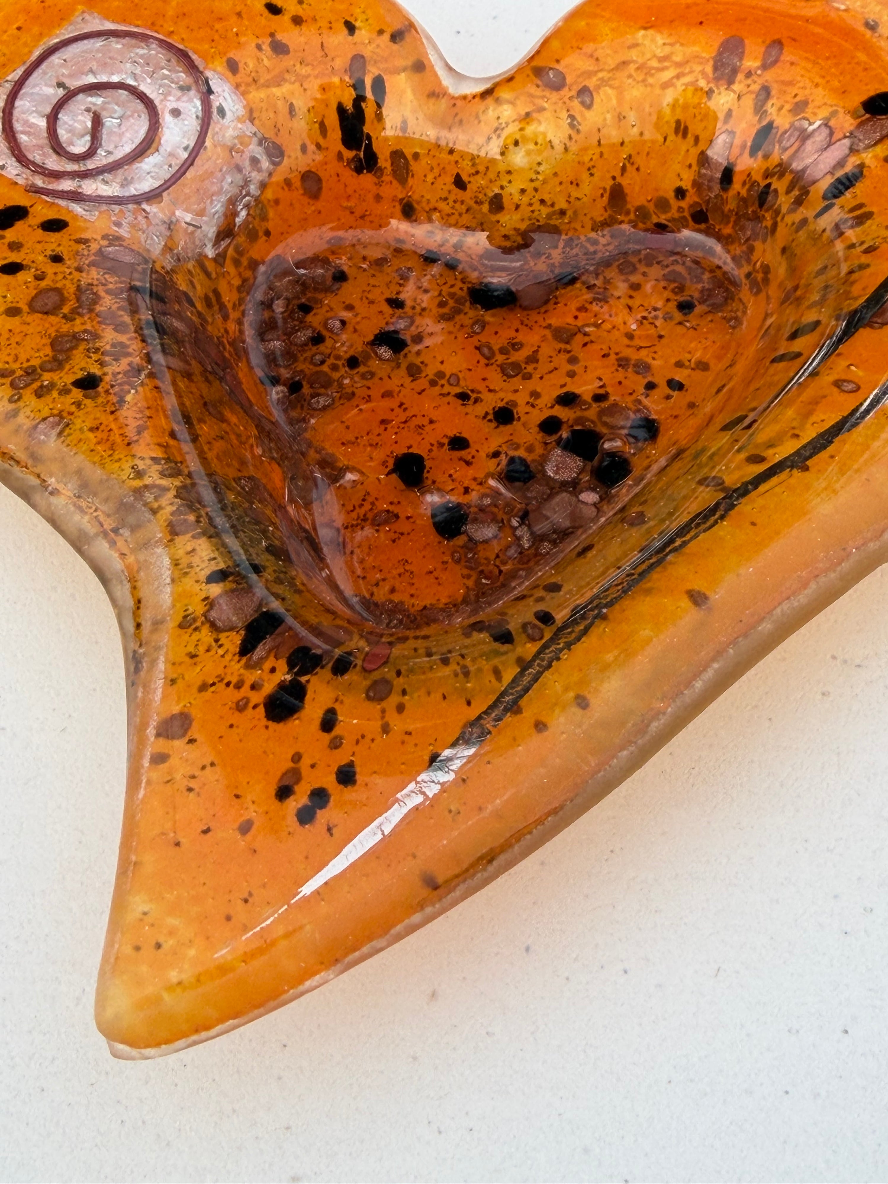 Satsuma Heart Tealight Dish