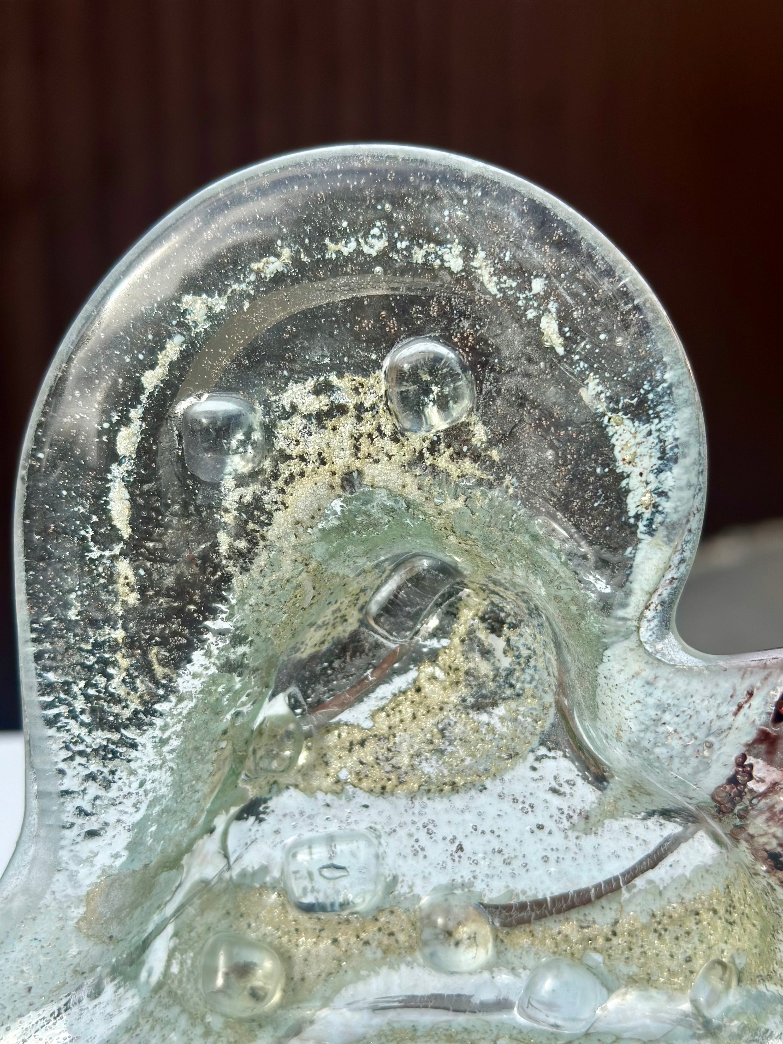 Crystal Heart Tealight Dish