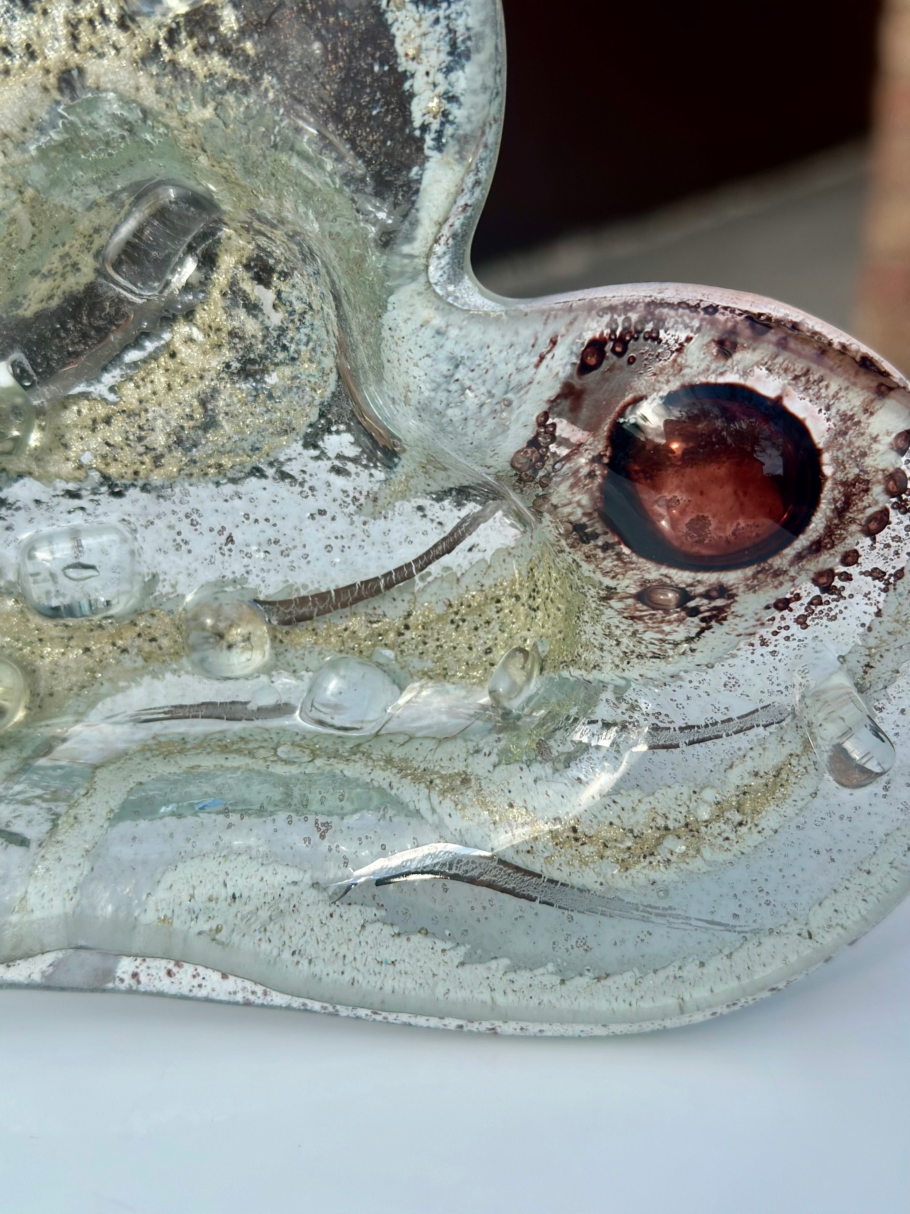 Crystal Heart Tealight Dish