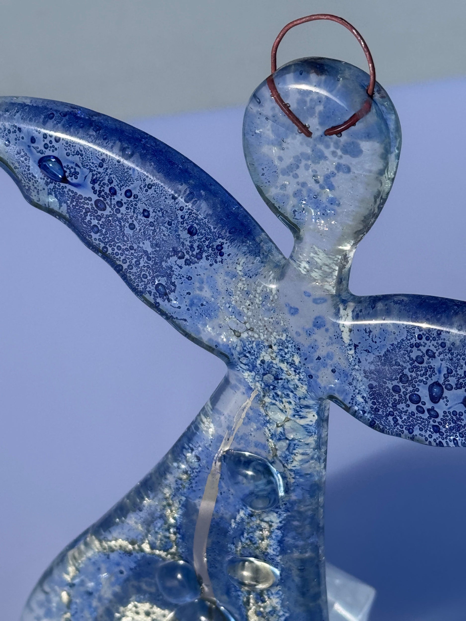 Angel - Crystal Blue (Hanging Decoration)
