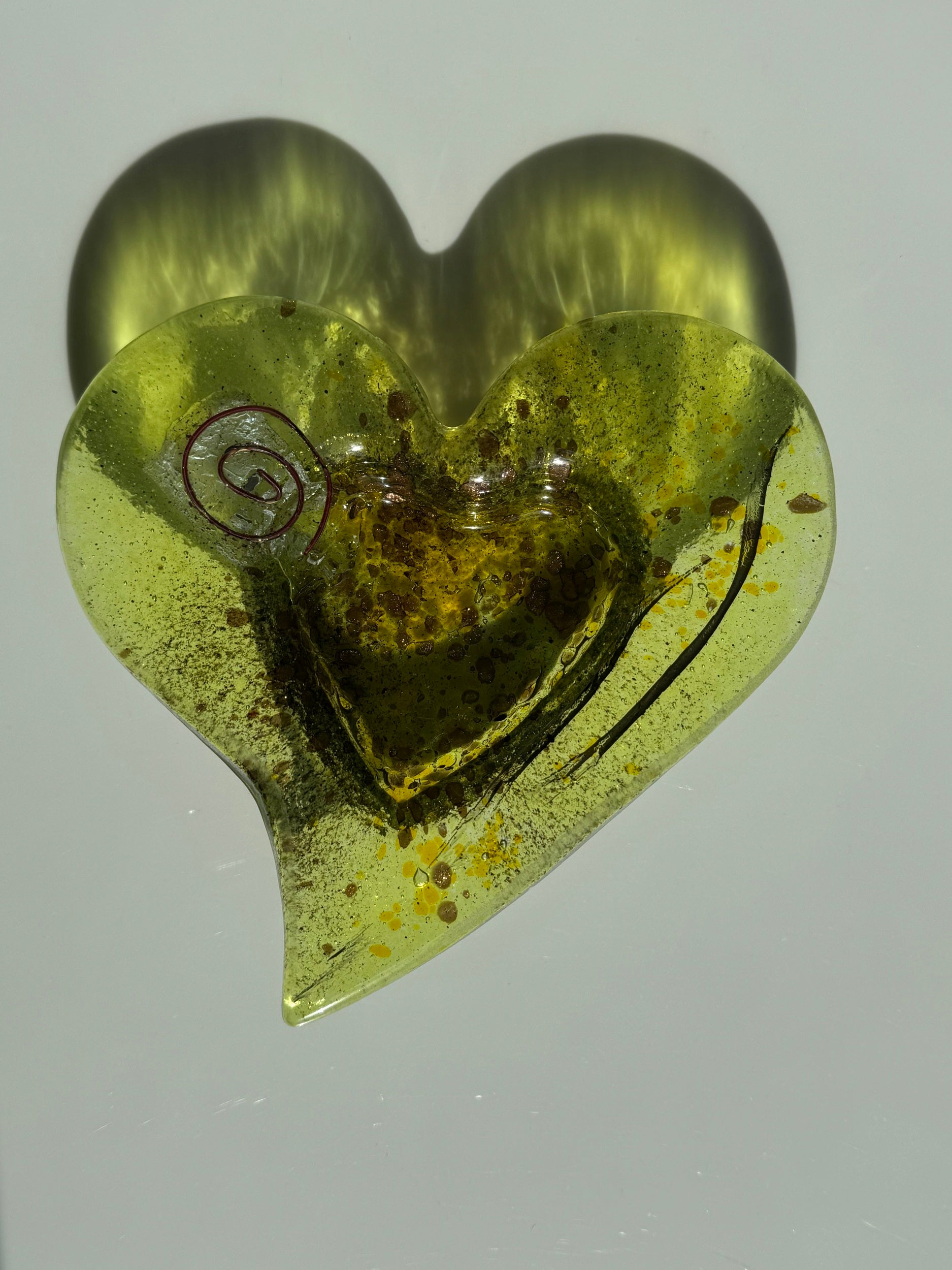 Citrus Heart Tealight Dish