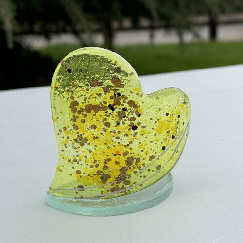 Citrus Heart Shaped Tealight Holder