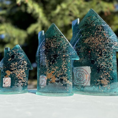 Cottage - Aqua &