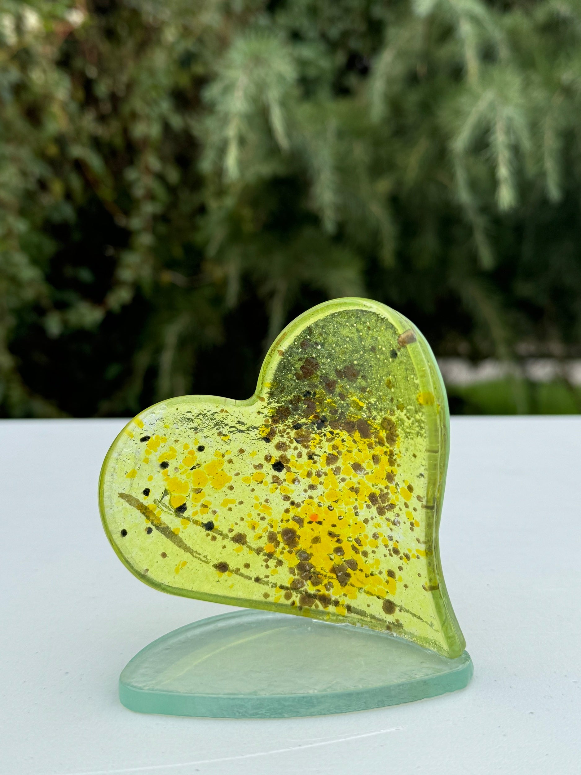 Citrus Heart Shaped Tealight Holder