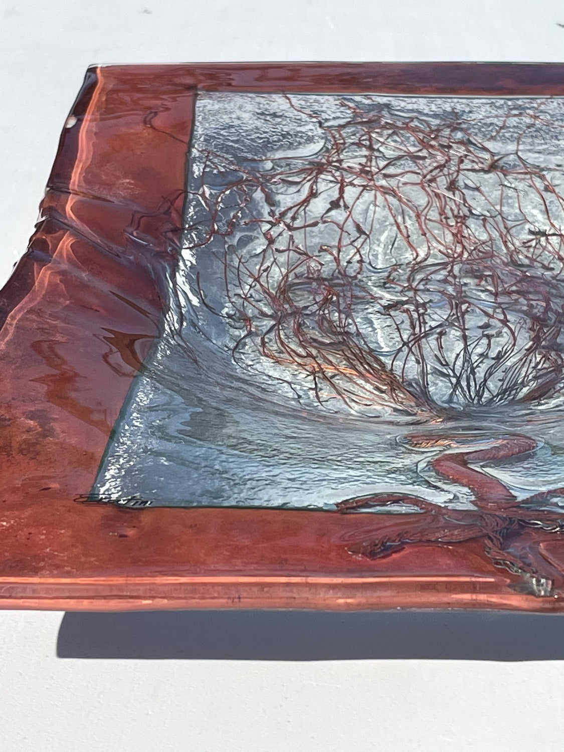 Copper Brown - (Autumn Tree) Plate