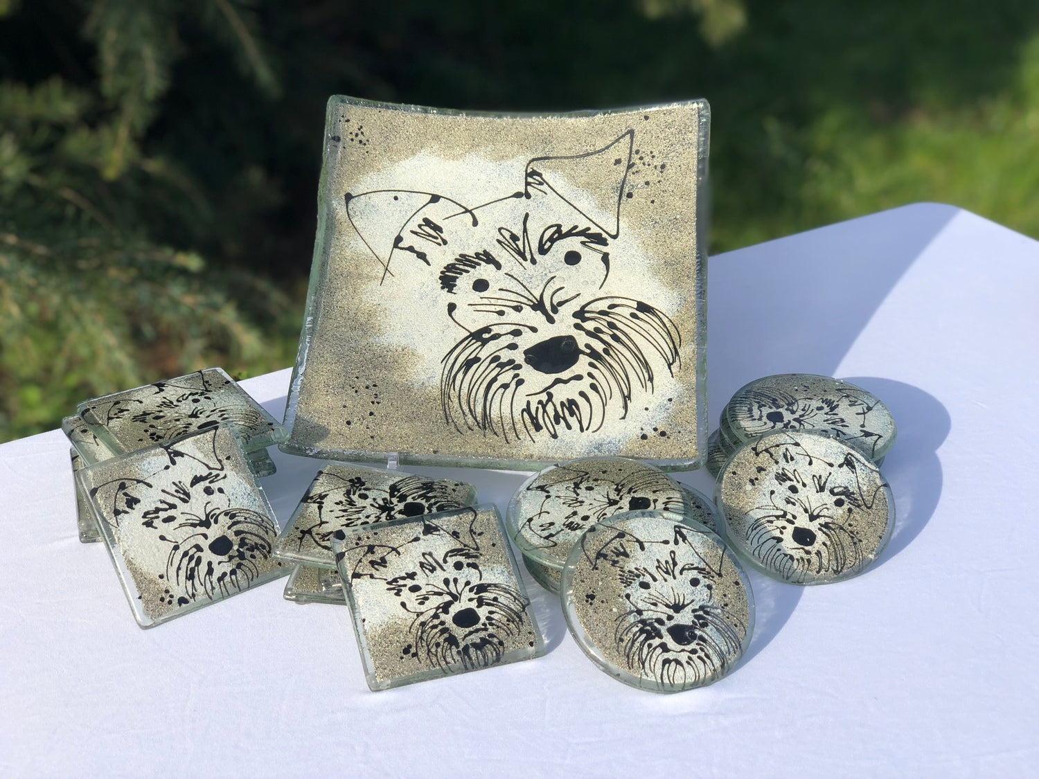 Miniature Schnauzer - Plate
