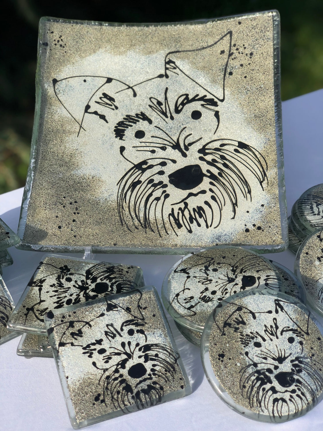 Miniature Schnauzer - Plate